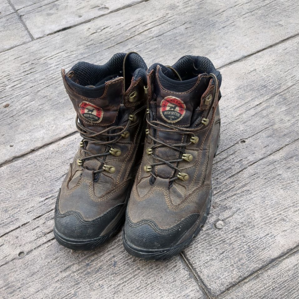 Red Wing, Irish Setter boots.